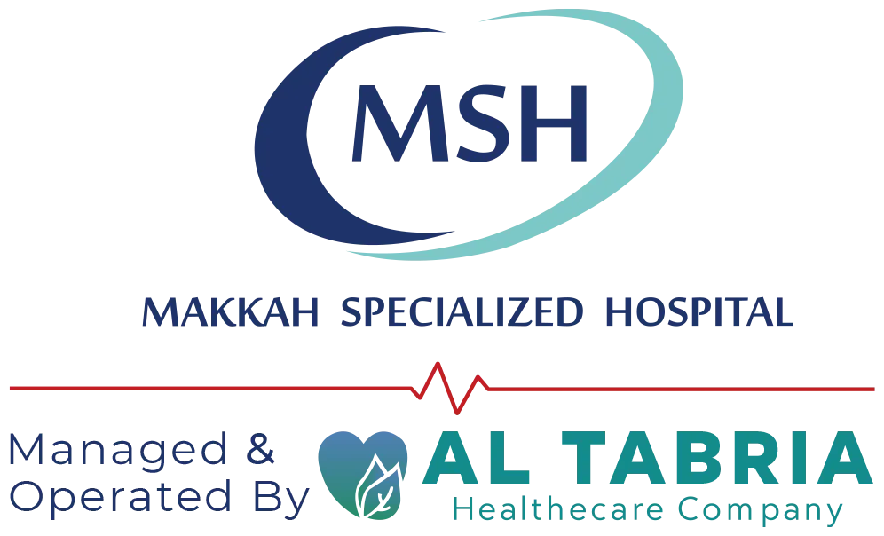 Makkah Specialized Hospital logo — managed & operated by Al Tabria Healthcare Company