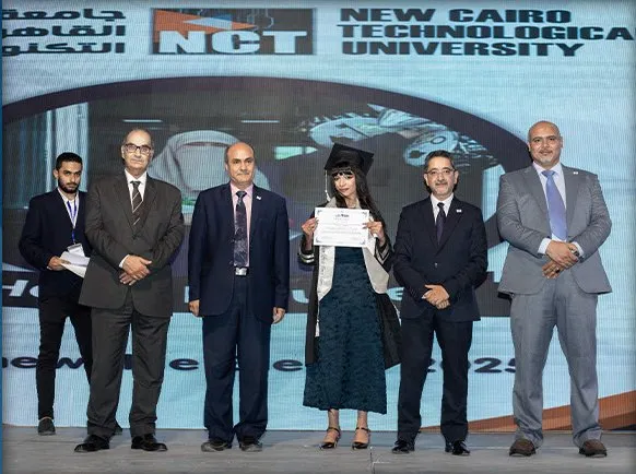 New Cairo Technological University graduation ceremony 3